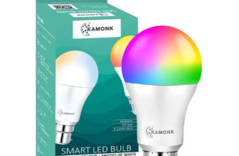 KAMONK Smart LED Bulb 9W B22 Wi-Fi Enabled, Dimmab &hellip;
