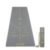 WiseLife TRUE Body Alignment Yoga Mat + Sleek Yoga &hellip;