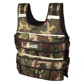 De Jure Fitness Adjustable Weighted Vest Jacket 15 &hellip;