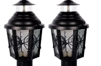 Belyse Lily Garden Lamp, Antique Wall Lights for O &hellip;