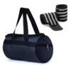 Combo Pack of PU-Leather Black Gym Bag, Gym Duffel &hellip;