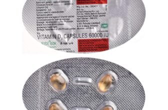 D-Rise 60K – Strip of 4 Capsules