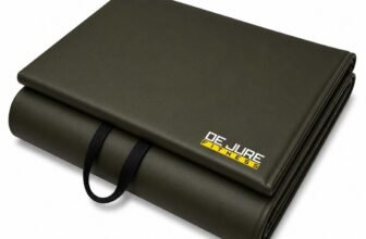 De Jure Fitness PVC Leatherette Yoga Mat 10mm Thic &hellip;