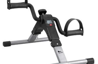 Himaly Folding Mini Pedal Exercise Bike – Po &hellip;