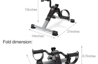 Mini Cycle Pedal Exerciser with Adjustable Resista &hellip;