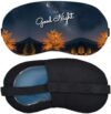 Nighttime Eye Mask with Gel Pad | Good Night Print &hellip;