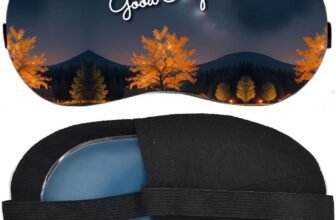 Nighttime Eye Mask with Gel Pad | Good Night Print &hellip;