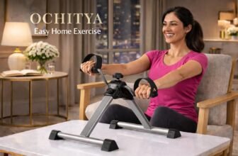 Portable Pedal Exerciser Mini Exercise Bike with L &hellip;