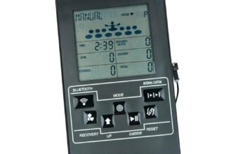Portable Rowing Machine Counter Electronic Monitor &hellip;