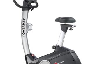 PowerMax Fitness BU-740 Upright Exercise Bike for  &hellip;