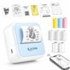 SEZNIK Mini Printer, Inkless, Thermal, Bluetooth,  &hellip;