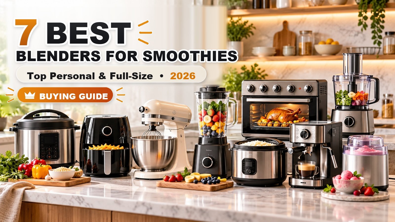 7 Best Blenders for Smoothies in 2026: Top Personal & Full-Size - Best Blenders for Smoothies 2026