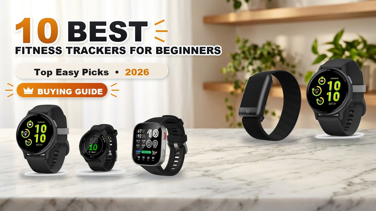 10 Best Fitness Trackers for Beginners in 2026: Top Easy Picks - Best Fitness Trackers for Beginners 2026
