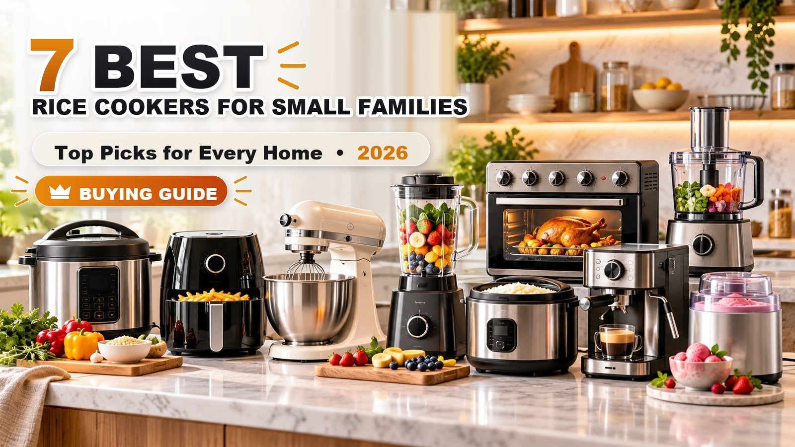 7 Best Rice Cookers for Small Families in 2026 - Best Rice Cookers for Small Families 2026
