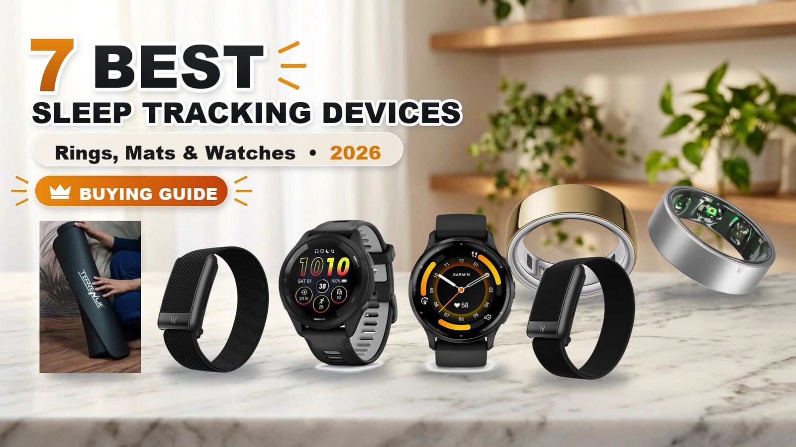 7 Best Sleep Tracking Devices in 2026: Rings, Mats & Watches - Best Sleep Tracking Devices 2026