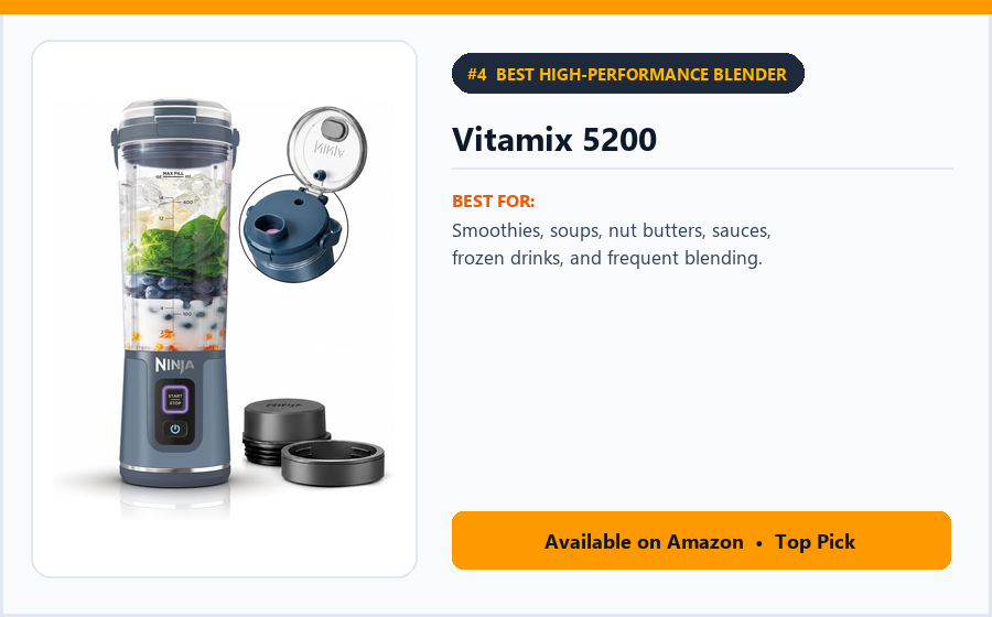 Vitamix 5200 - Best High-Performance Blender (Best Kitchen Appliances 2026)