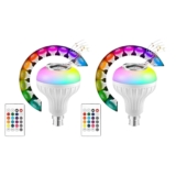 12W RGB B22 LED Music Bulb with Bluetooth Speaker  &hellip;