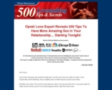 500 Lovemaking Tips