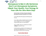 The Menopause Solution cb | Blue Heron Health News