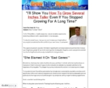 Grow Taller Dynamics – Exposing the Dynamics &hellip;