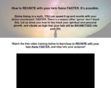 Reunite With Your Twin Flame Without The STRESS An &hellip;