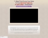 Bacterial Vaginosis No More – BV Presentatio &hellip;
