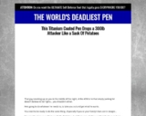 Stinger Self-Defense Tactical Pen – Survival &hellip;