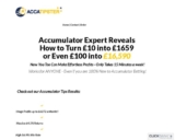 Acca Tipster – Football Accumulator Tips – Dou &hellip;