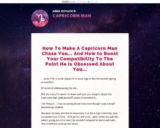 Capricorn Man Secrets by Relationship Astrologer A &hellip;