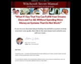 Witchcraft Secret Manual – Love and Money Sp &hellip;