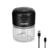 AGARO Elite Rechargeable Mini Electric Chopper, Fo &hellip;