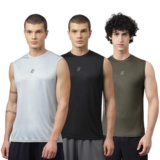 ATICX Men’s Polyester Sports Sleeveless T Sh &hellip;