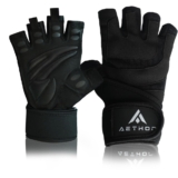 Aethon Gym Gloves with 19” Wrist Support, Pro Pa &hellip;