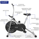 Air Bike Exercise Cycle Indoor Stationary for Home &hellip;