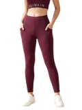 BLINKIN Women’s Skinny Fit Mid Rise Leggings