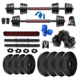 Bodyfit Adjustable Dumbbells Weights Fitness Home  &hellip;