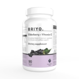 Briyo Elderberry Plus Vitamin C – 90 Chewabl &hellip;