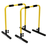 COUGAR Fitness Equalizer Yellow Dip Bars Stand, Ho &hellip;