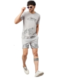 Chrome & Coral Men’s Graphic Printed T- &hellip;
