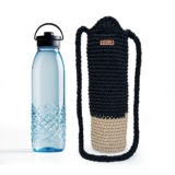 Crochet Sling Bottle Bag Handmade Cotton Water   &hellip;