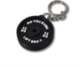 D&D 2 Pcs Gym Weight Plate Keychain for Fitne &hellip;