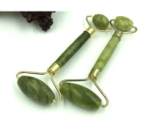 DERMAL SHOP Double Head Green Natural Jade Ellipti &hellip;