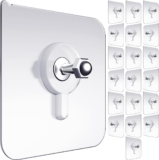 Dargoba Hooks for Wall Without Drilling 10 Pack, s &hellip;