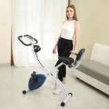 Dolphy Folding Stationary Exercise Bike with 8-lev &hellip;