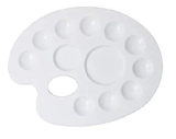 Eclet Large Elliptical Shape Colour Pallete, Paint &hellip;