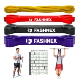 FASHNEX Rubber Resistance Bands, Pull Up Assist Ex &hellip;