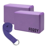 FEGSY High Density Foam Yoga Block Brick Set of 2  &hellip;