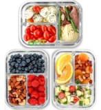 FIT Strong & Healthy Glass Meal Prep Containe &hellip;