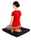 Foldable Yoga Meditation Bench – Wooden Kneeling &hellip;