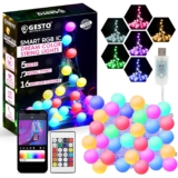 Gesto 5V Ball Shape Serial String Lights – U &hellip;